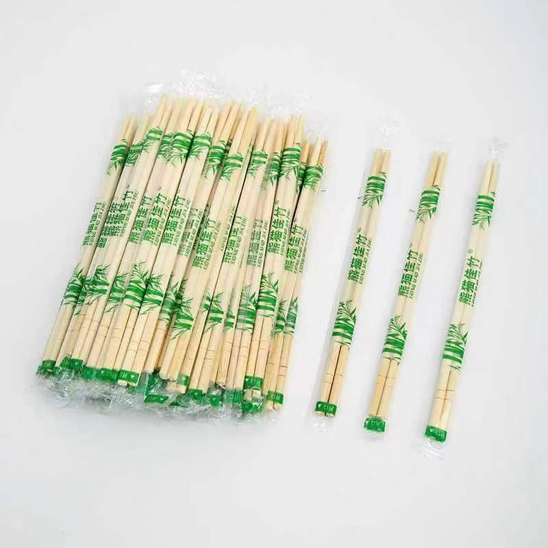 19.5-22.5cm Chopsticks One-Time Large Batch Take-out Fast Food Sanitary Bowl Chopsticks Wholesale