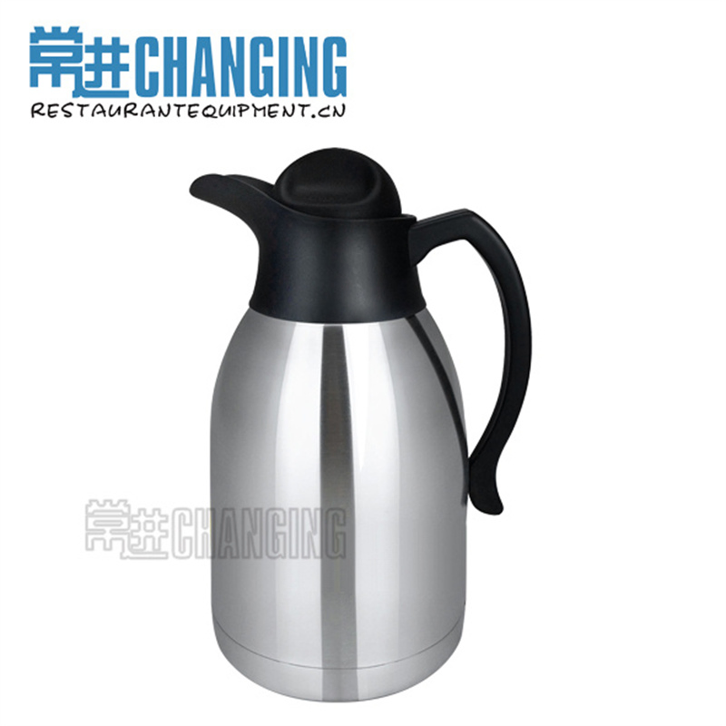 Steel Double Wall Food Jug (SXP04G) 2L Europ Coffee Vacuum Flask Pot
