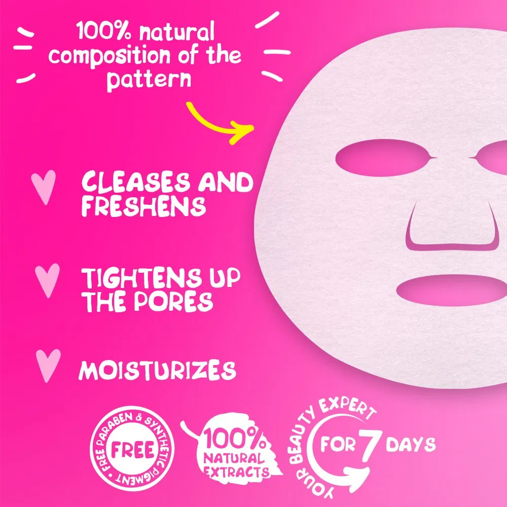 Wholesale Skin Care Facial Sheet Mask Natural Travel Nourishing Whitening Moisturizing Facial Mask for All Skin Types