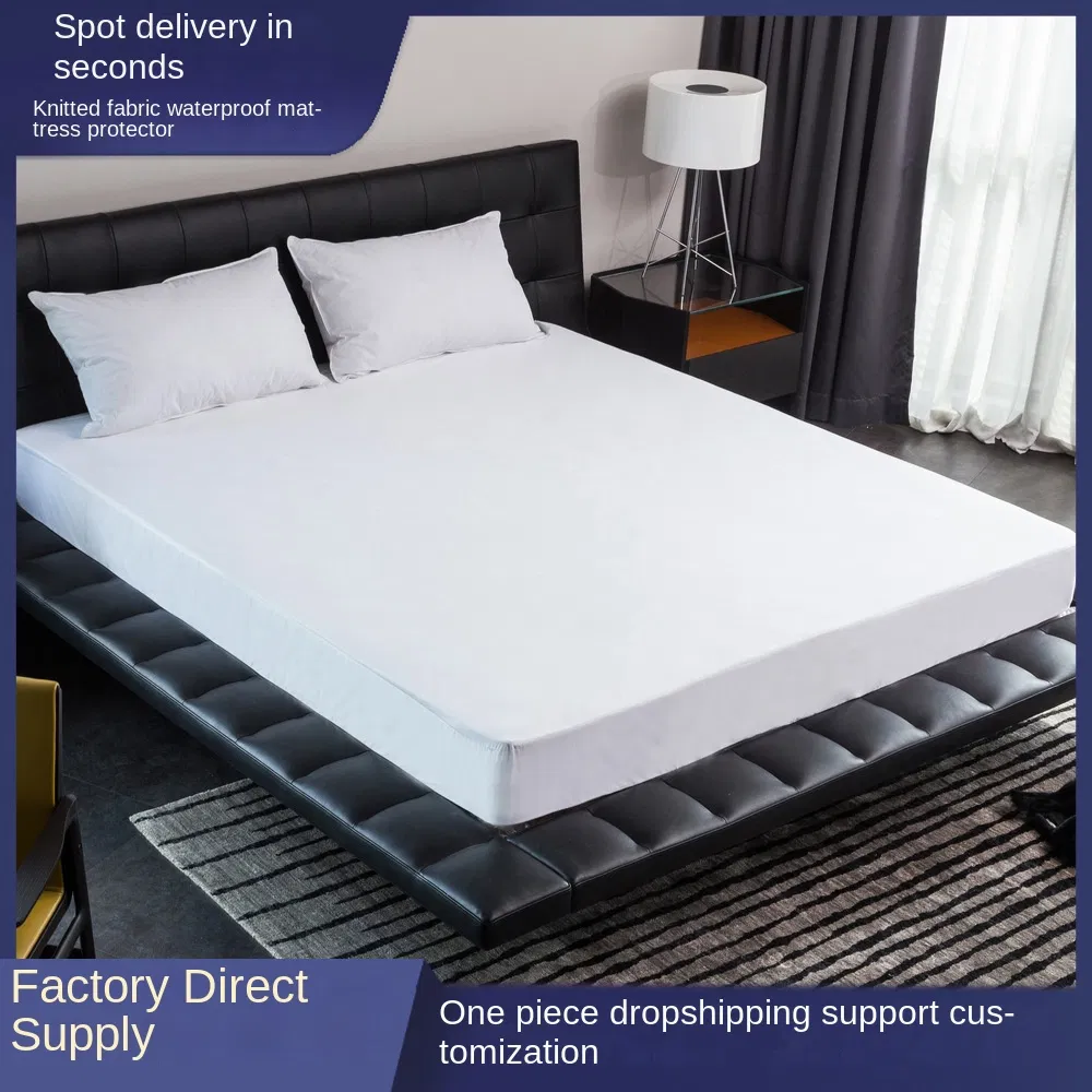 Polyester Waterproof MP White Mattress Protector Waterproof Cover Air -Permeable Waterproof Mattress Protector for Bed