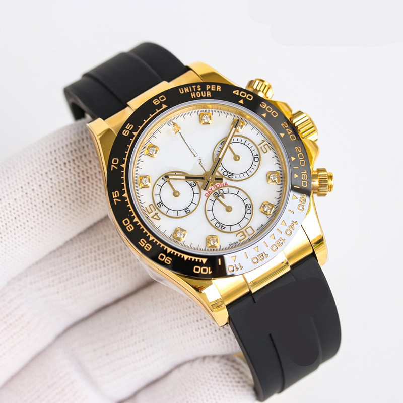 Wholesale Automatic Mechanical Watches Swiss Movement C Factory Men's Luxury Gift Multifunctional Chronograph Wrist Watch