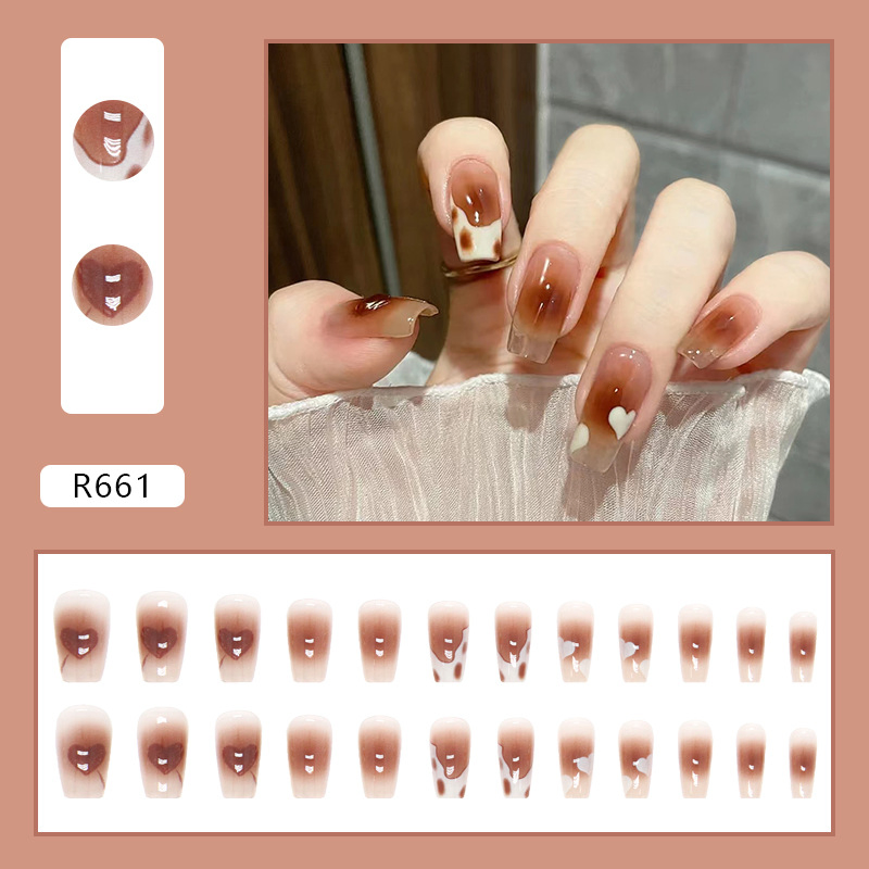 2025 New Arrival French Pink Press on Nails
