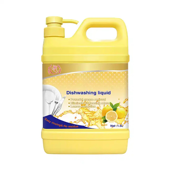 Wholesale Officially Authorized 1.5L Hand Dishwashing Liquid Detergent