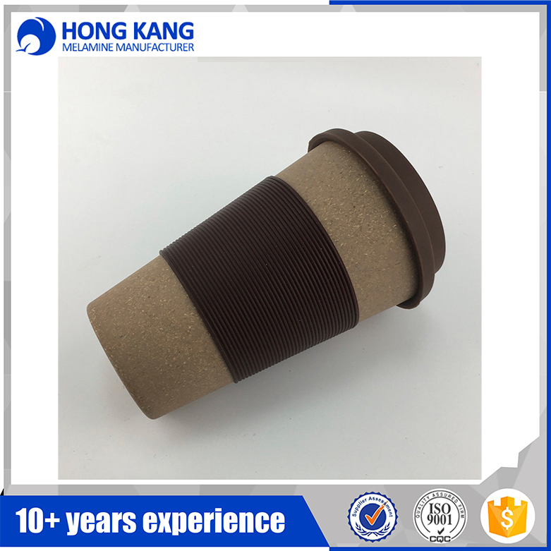 400ml Biodegradable Straw Fiber Travel Cups