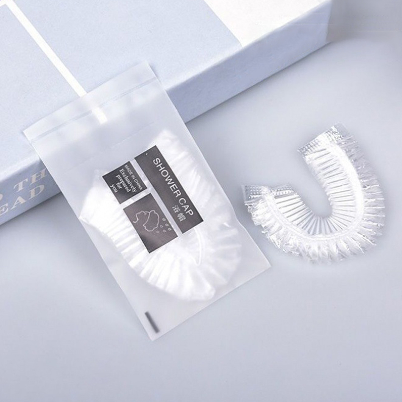 Eco Disposable Hotel Shower Cap - Biodegradable and Custom Bottle