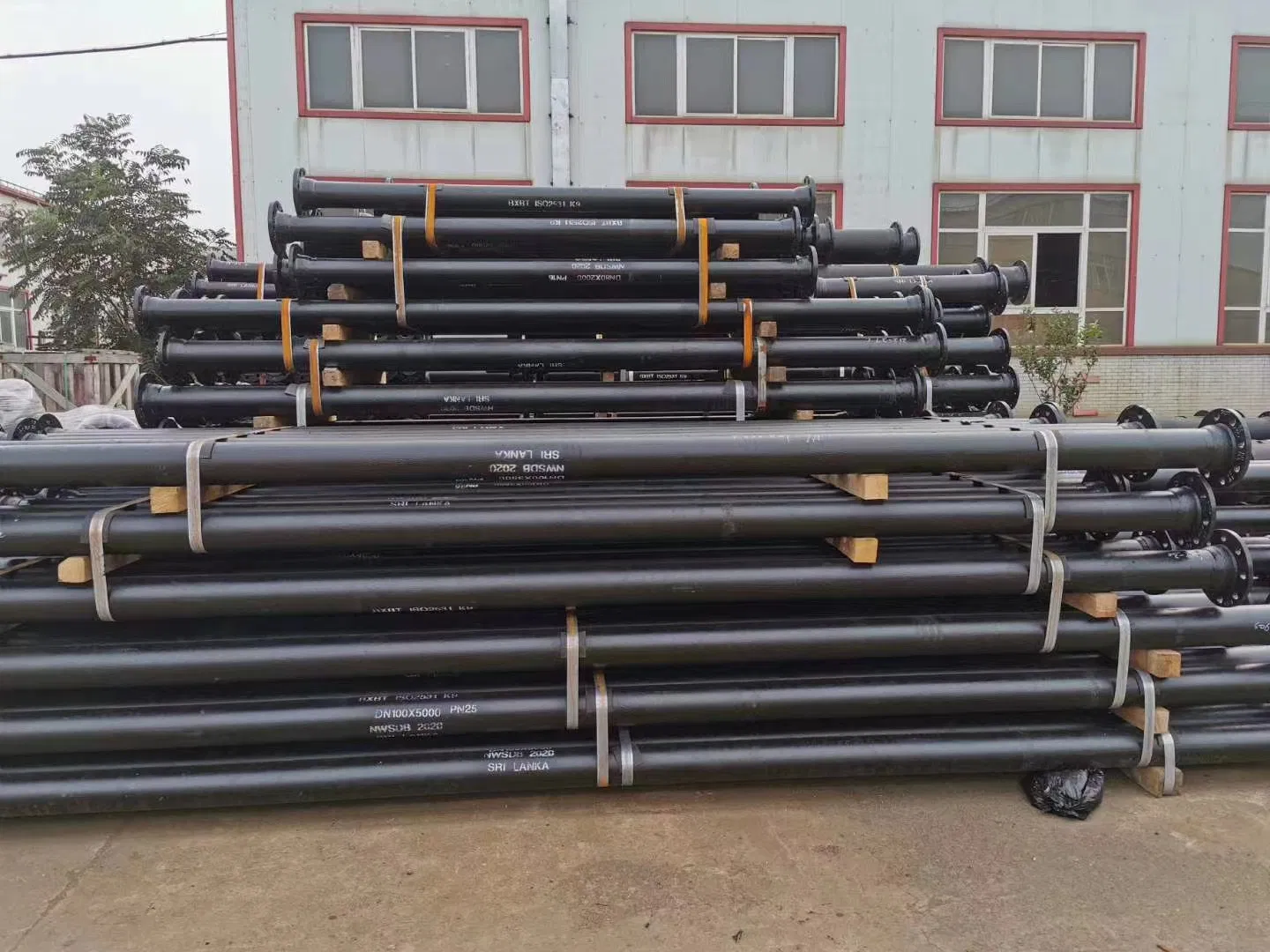 Double Flange Ductile Iron Pipes