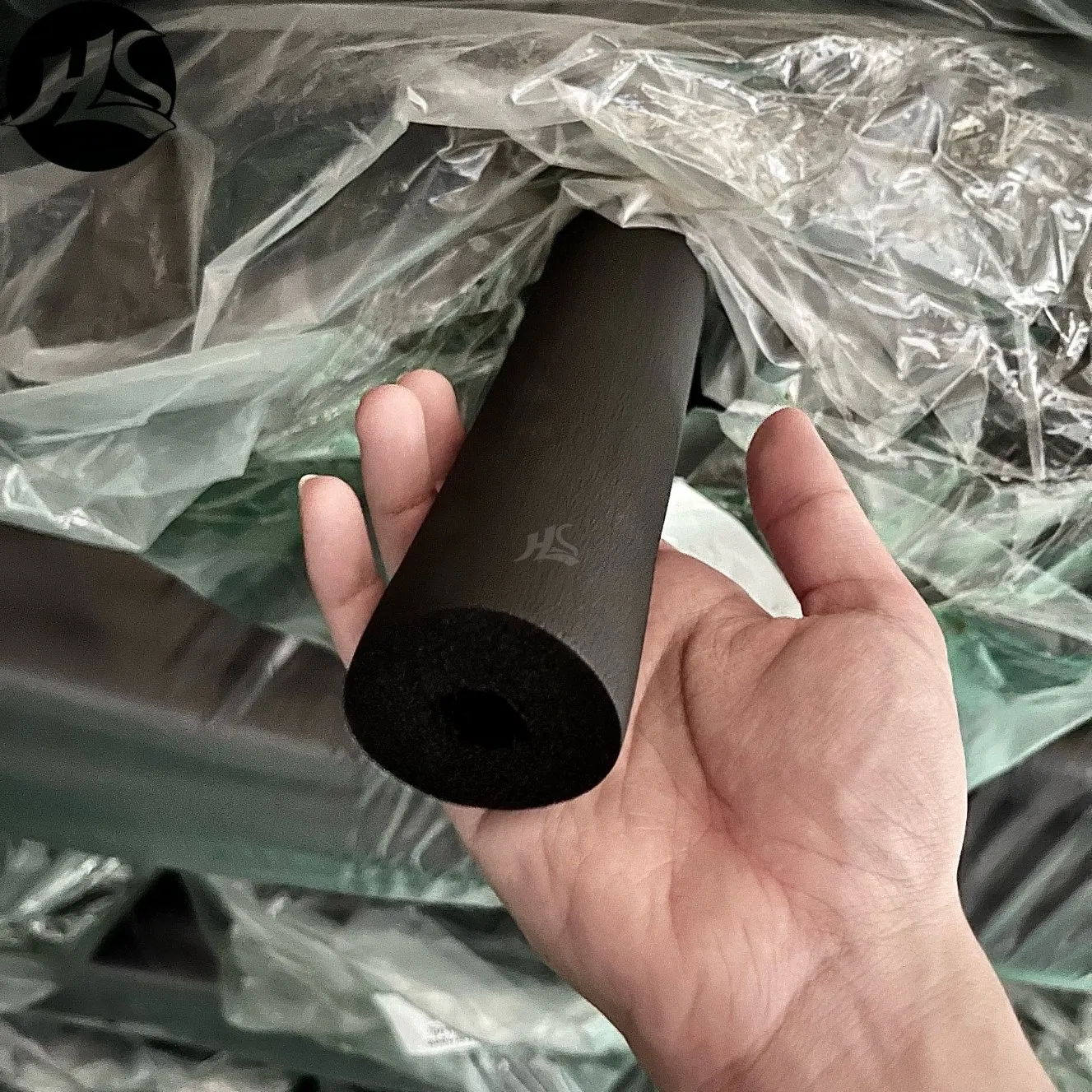 Factory Direct Sales of High-Density Air Conditioning Explosion-Proof Insulation Material Rubber Foam Pipes