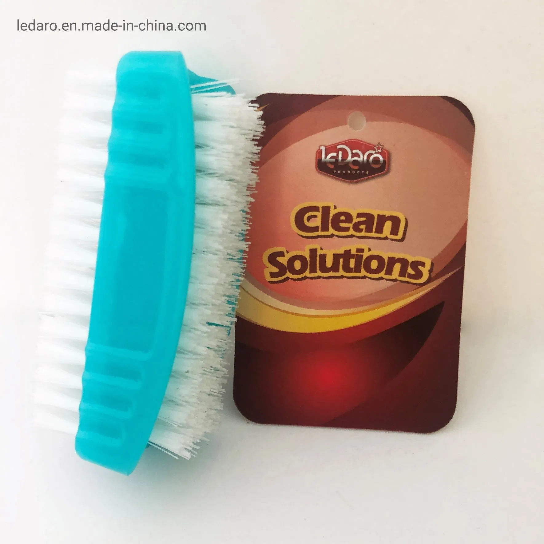 Translucent Double Sided Nail Brush for Cleaning Fingernail Cleaning Scrub Brushes for Toes and Nails