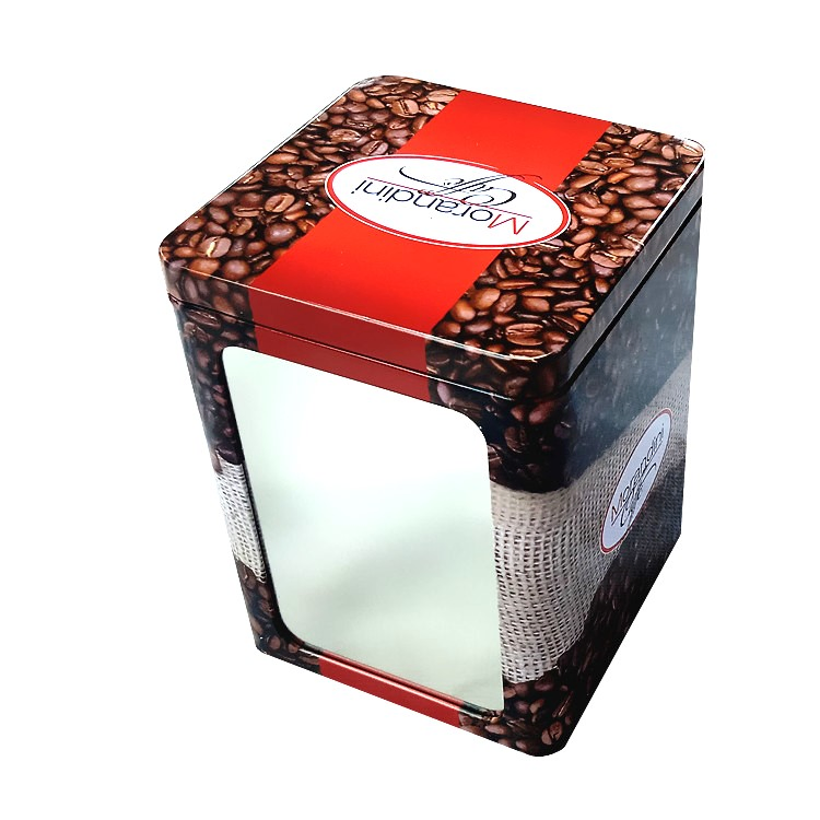 Modern Coffee Shop Restaurant Decoration Tinplate Tissue Box Ring Napkin Holder