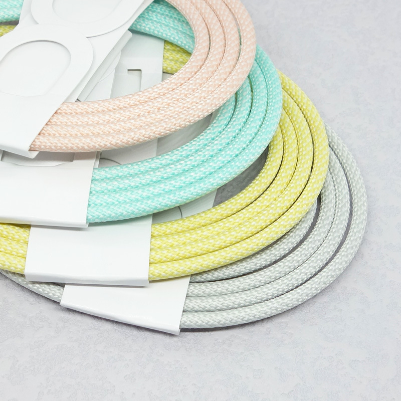 Pd 20W USB C to Lighting USB Fast Charging Cable 3 FT Nylon Braided Cable