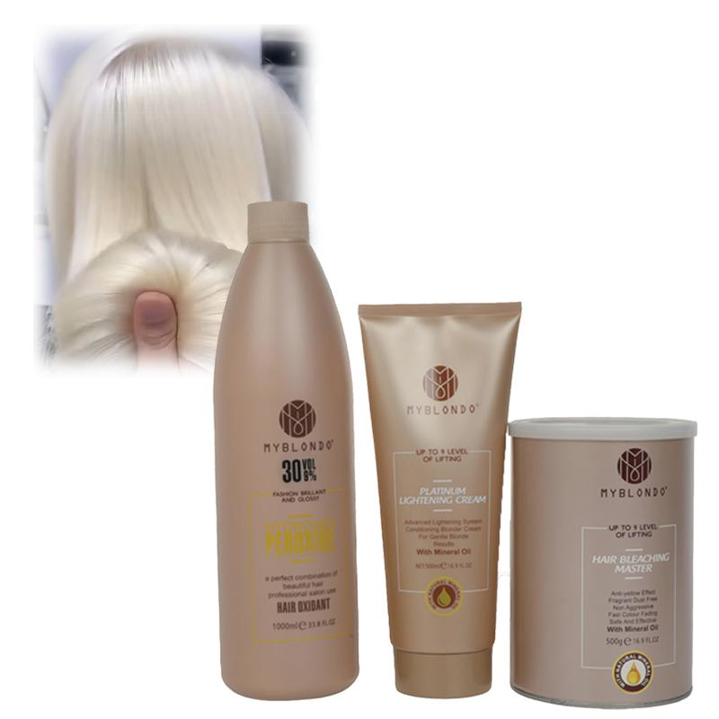 Private Label White Hair Bleach Powder 500g Professional Salon Popular Hair Color Bleaching Fast Ammonia Wholesale