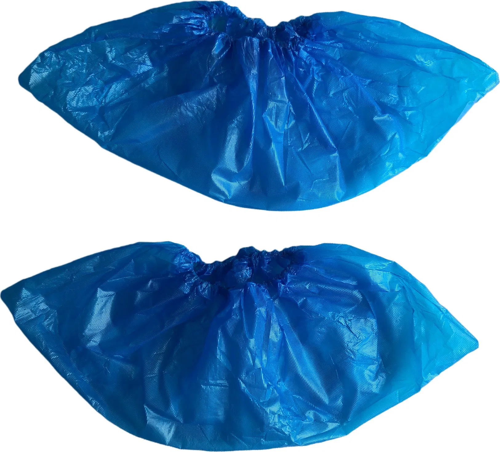 Blue Heavy Duty Hand Made CPE Shoe Cover