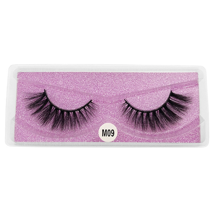 Wholesale Mink Fluffy Wispy Wavy Bulk Natural 15mm 3D Mini Eyelashes Set