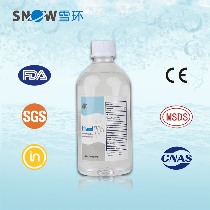 Antibacteria 70% Medical Use Rubbing Alcohol Liquid 500ml