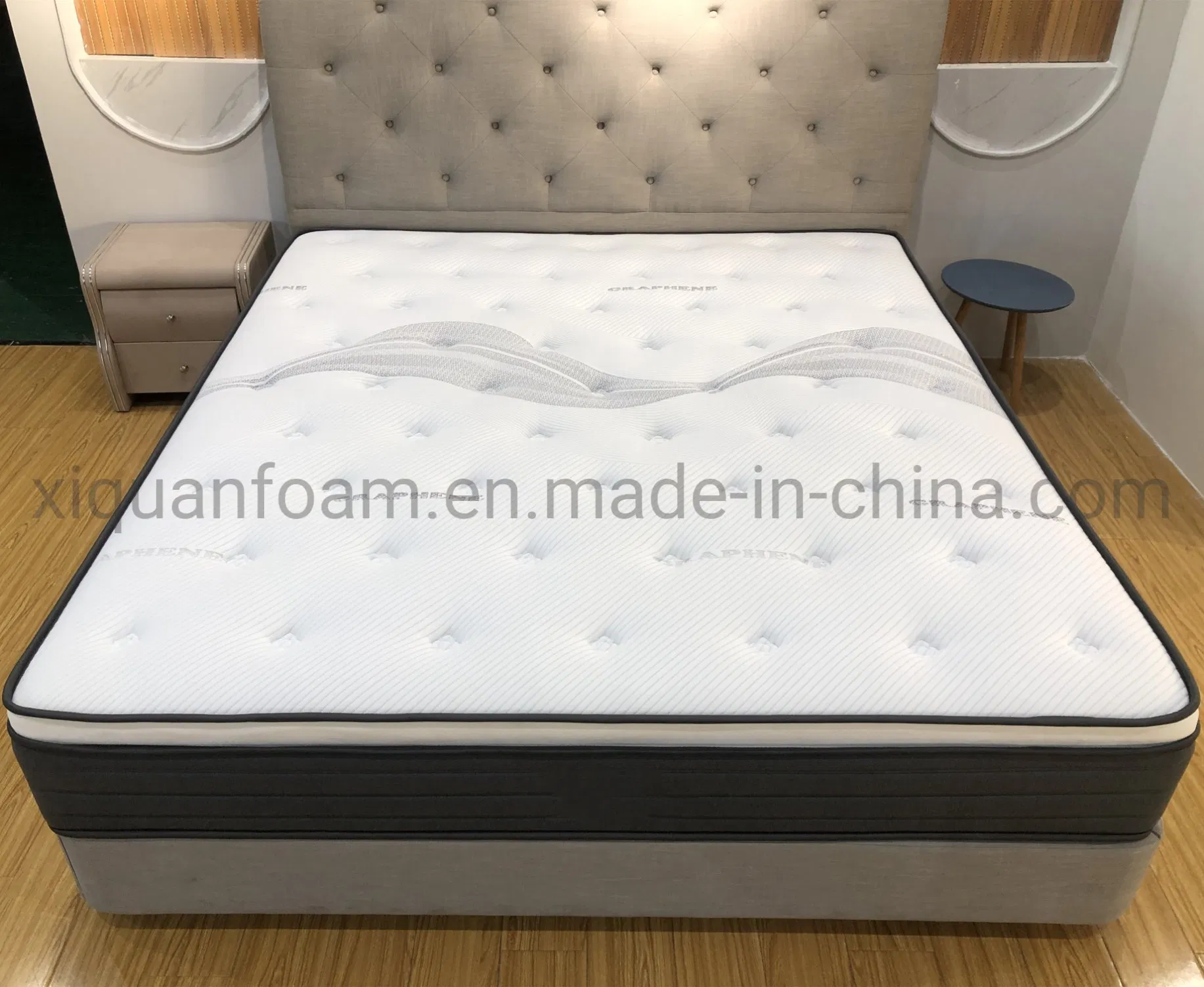 Custom Memory Foam Mattress Compress Pocket Spring Mattress in a Box
