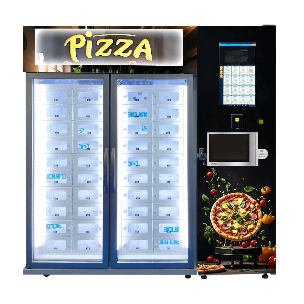 Weimi Pizza Vending Machine with Heat System Microwave for Pizza and Food