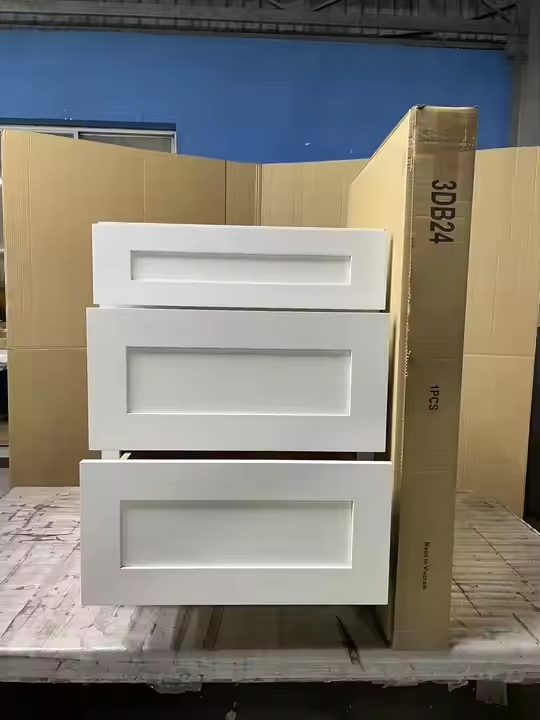Modern Shaker Kitchen Cabinets Set Carb-2 Certified Solid Carved Wood Plywood Acrylic Factory Direct Lacquer Islands Kitchens