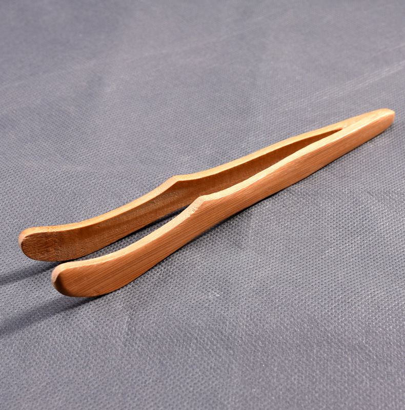 Wholesale Environmentally Friendly Reusable Varnish Small Wooden Bamboo Salad Tongs