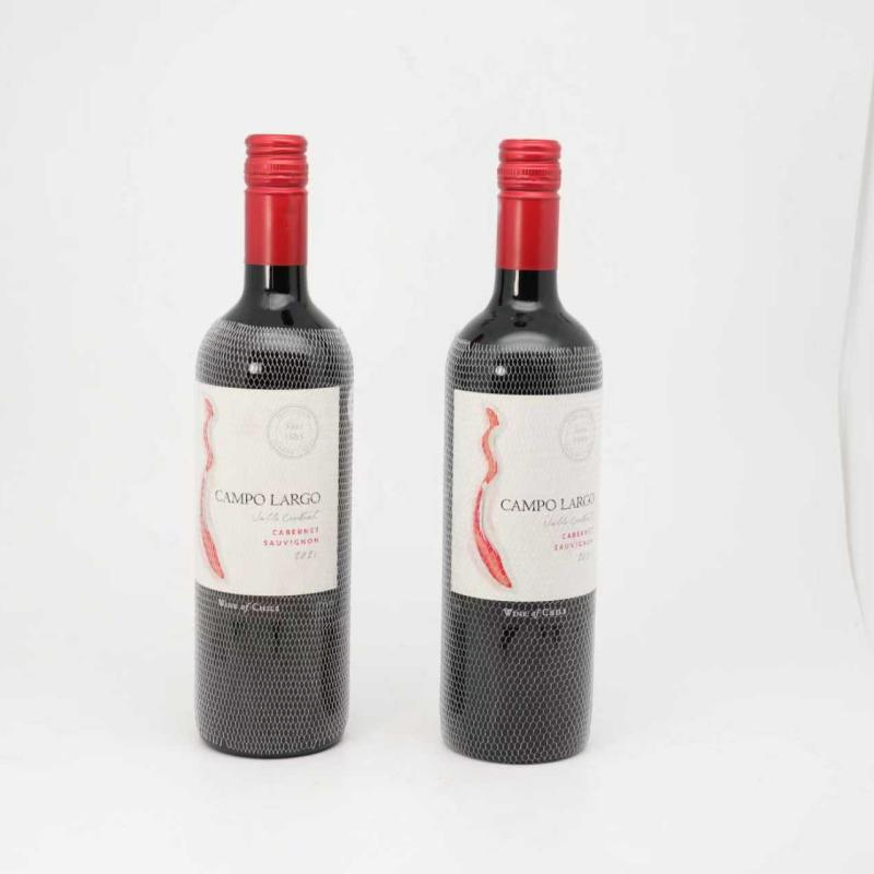 Durable Mesh Wine Bottle Net for Secure Elastic Nylon Shipping and Storage Packaging