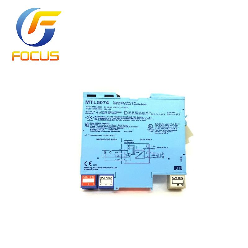 Mtl5074 Temperature Converter Safety Module