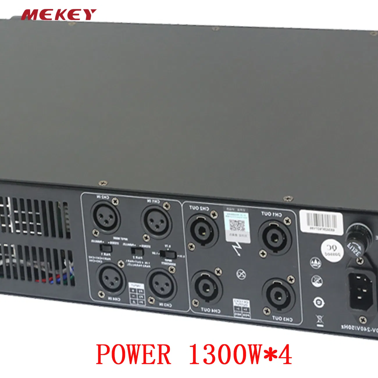 Профессиональный усилитель MEKEY MP-26413, 4x1300Вт