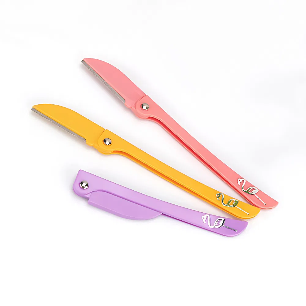 Folding Eye Brow Razor Safety Facial Blades Shaping Knife Eyebrow Trimmer Shaver for Women