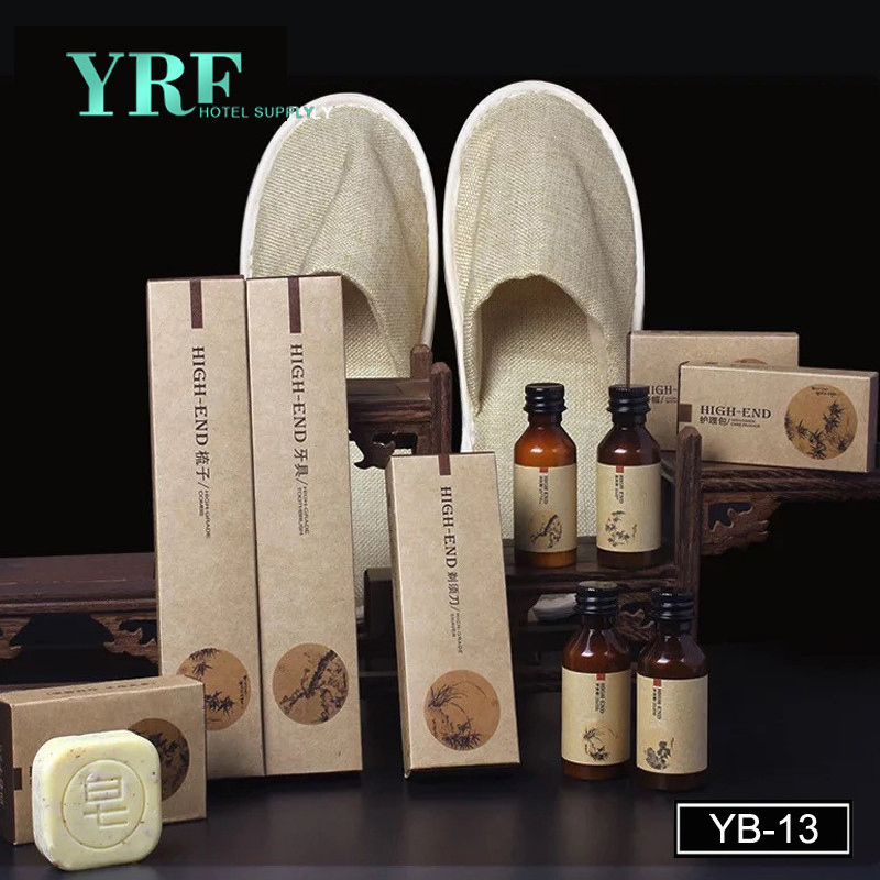 Cheap Hotel Supply Personalized Amenity Sets Bathroom Cleaning Slippers
