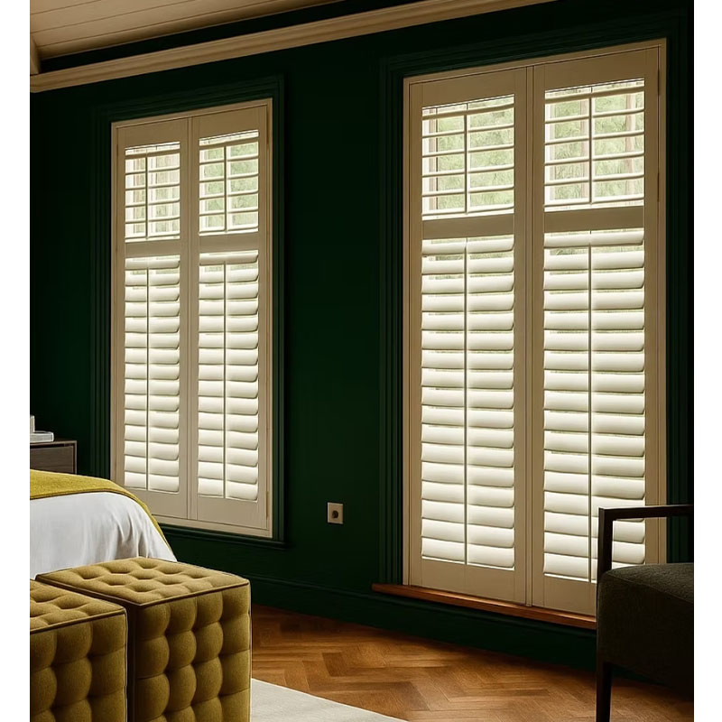 Stylish Lightweight PVC Shutter Villa House Window Sun Protection Shade