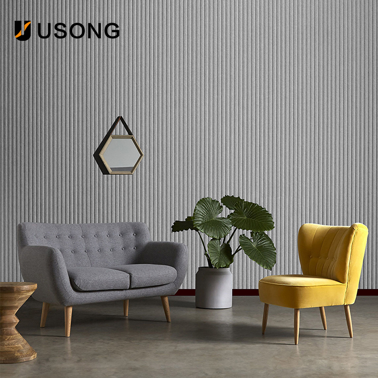 ODM OEM Factory Direct Sales 3D Wall Panel High Quality Pet Customization Two Color Carved Soundproof Acoustic Board Panel