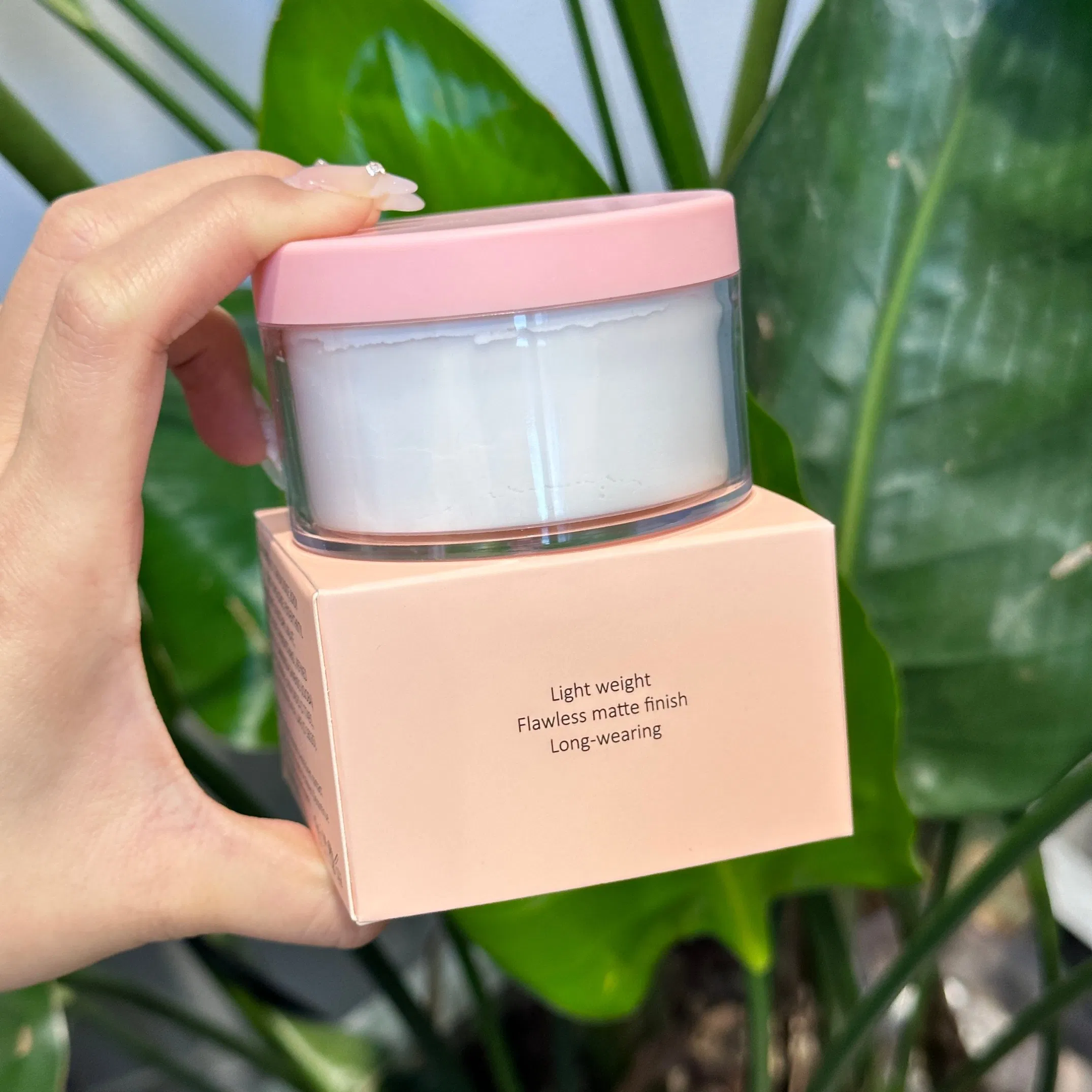 Banana Transparent Loose Powder Setting Waterproof Makeup Custom Cosmetics