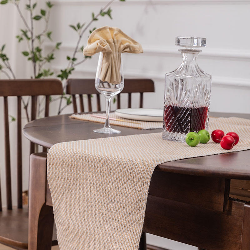Wholesale Natural Jute Tablerunners Durable Burlap Table Runners for Party