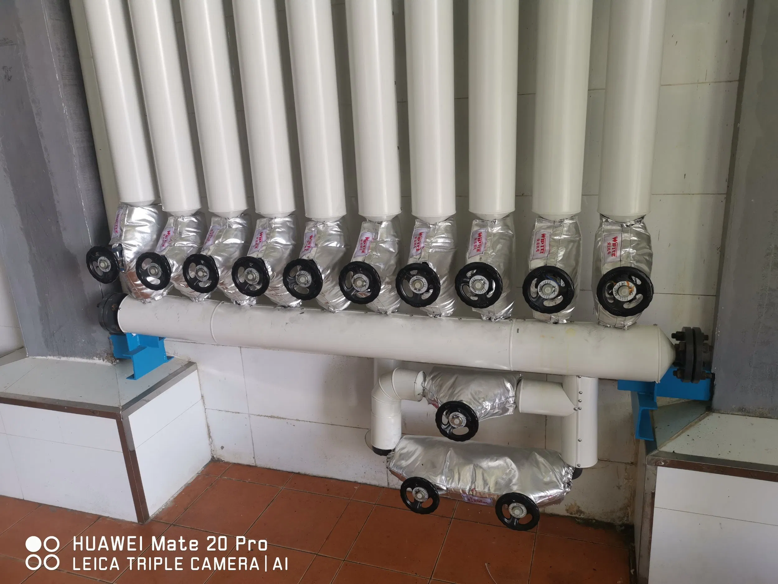 Silicone Coating Cloth Insulation Cover of Globe Valve