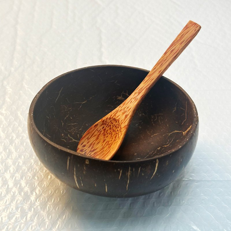 Natural Polished Coconut Shell Bowl