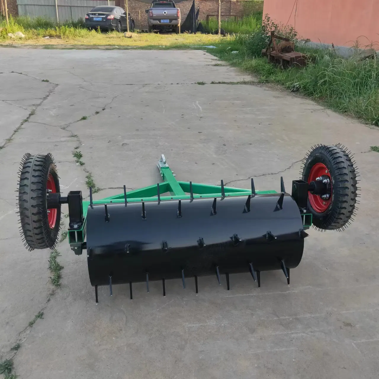36 Inch Garden Lawn Roller ATV Spike Aerator
