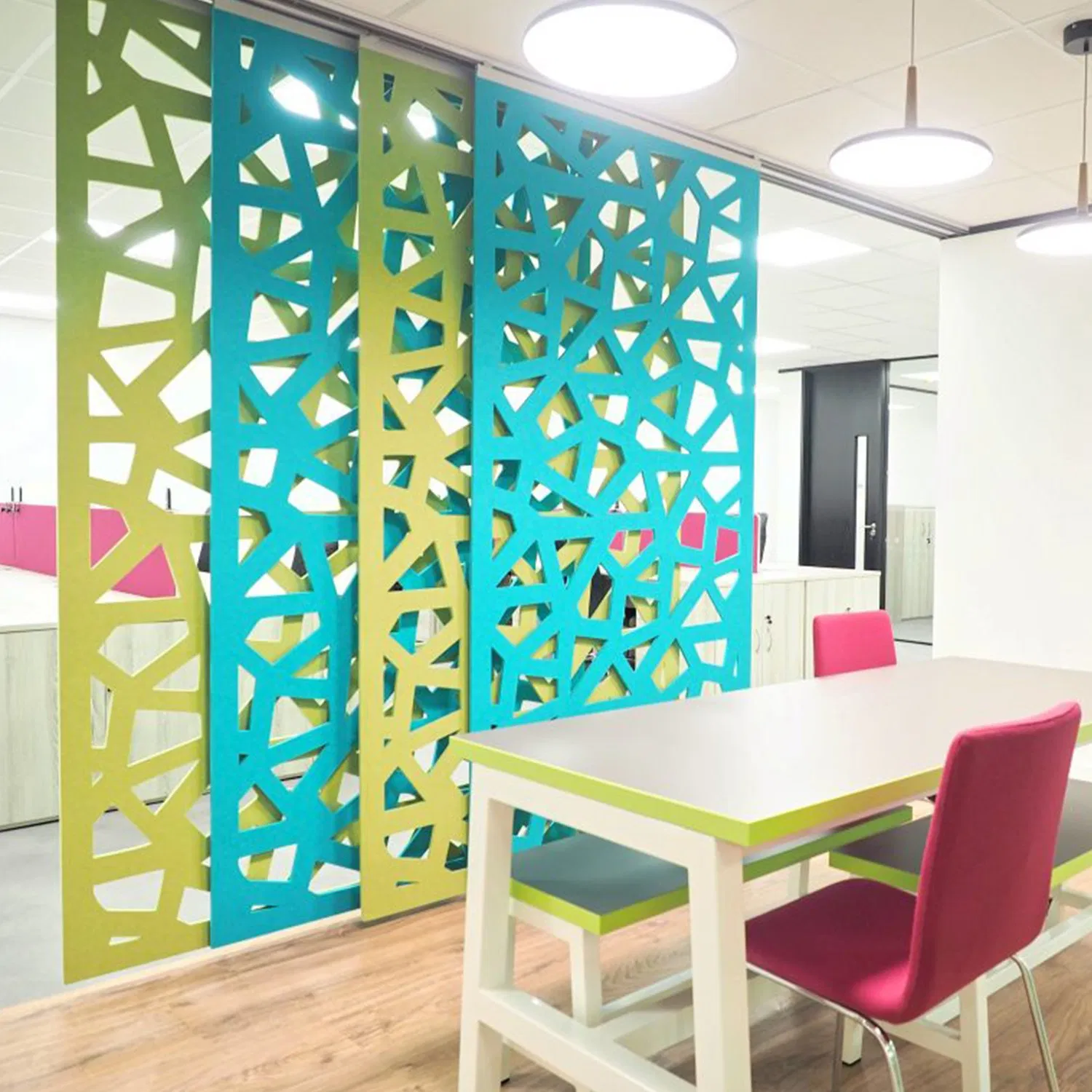 Building Material Carved Polyester Fiber Acoustic Panels