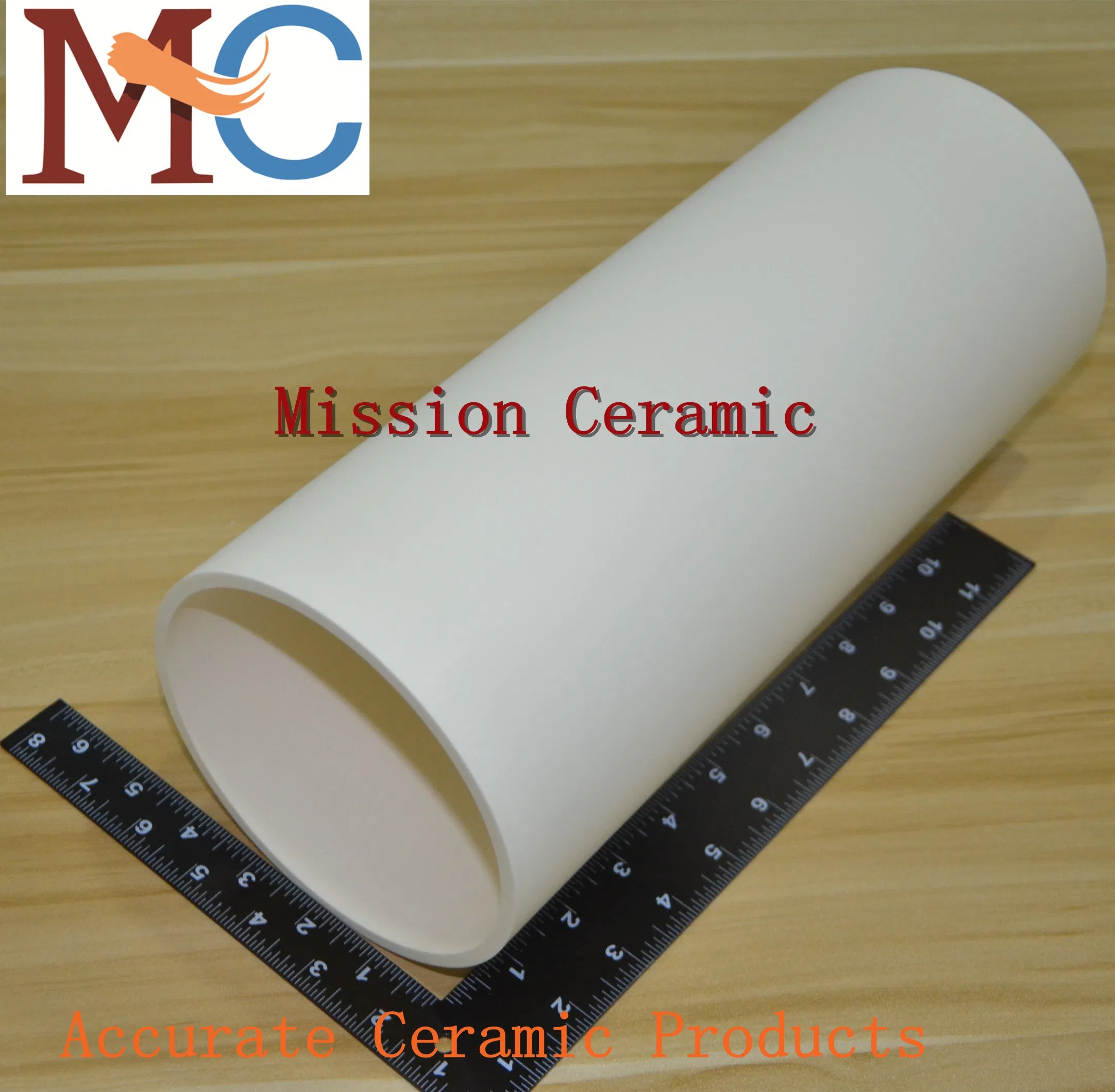 Керамическая труба из оксида алюминия большого диаметра