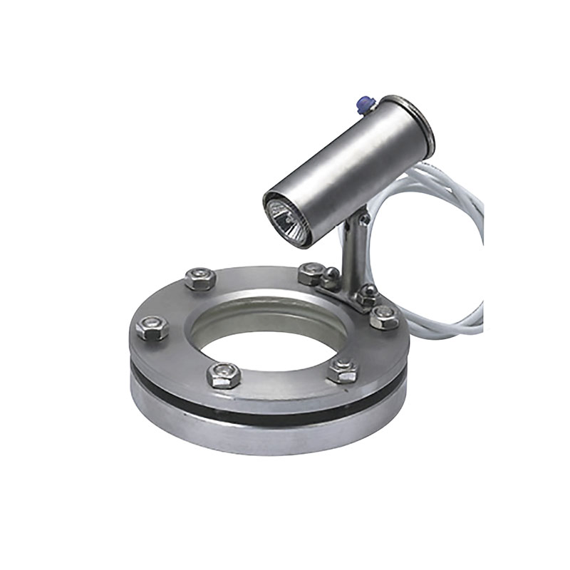 in-Line Single Sight Glass Sanitary Clamp Sight Glass Stainless Steel
