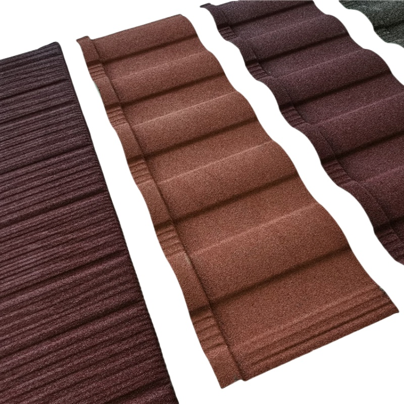 Factory Price Wholesale High Quality Metal Roof Tile Stone Coated Metal Roofing Sheet Building Material
