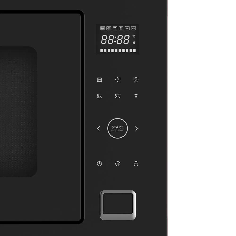 Home Appliance 34L Full Touch Built-in Microwave Oven 3 in 1 Integrated Microwave with Convection