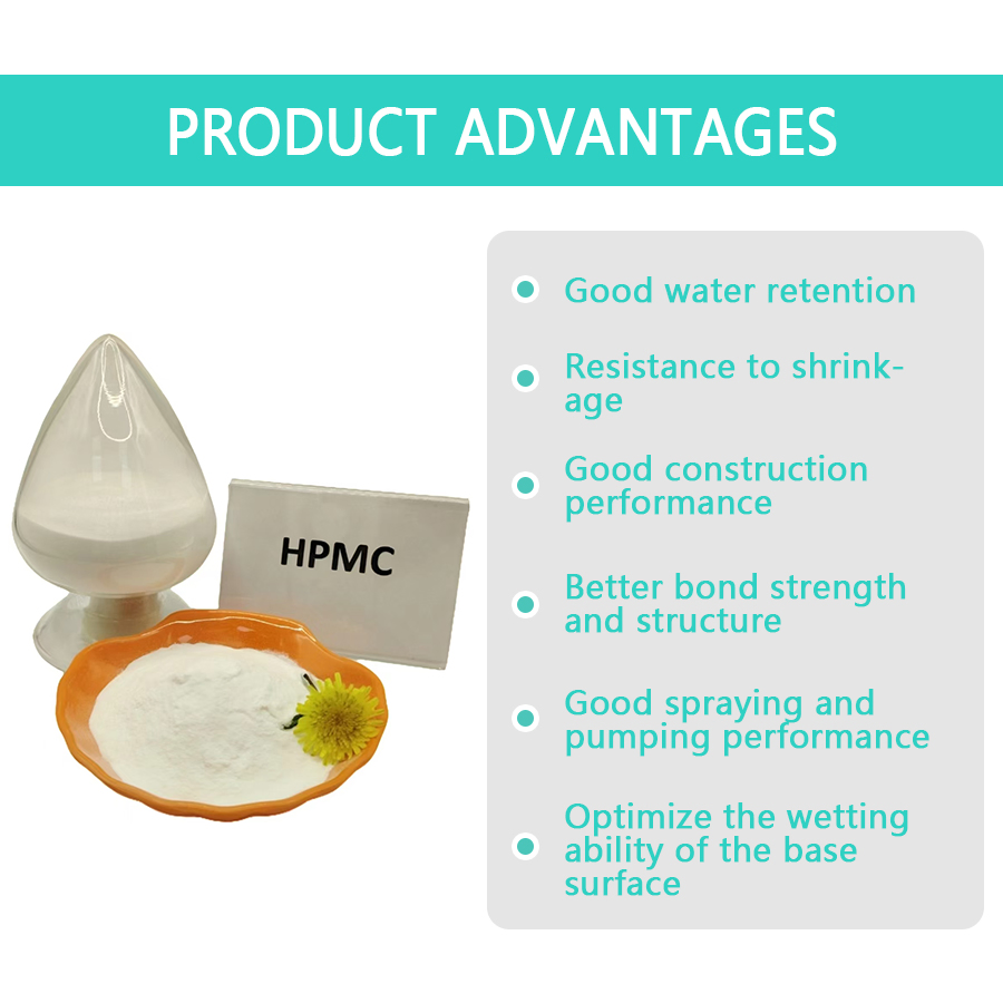 High-Water-Retention Hydroxypropyl Methylcellulose HPMC for Washing and Care Products