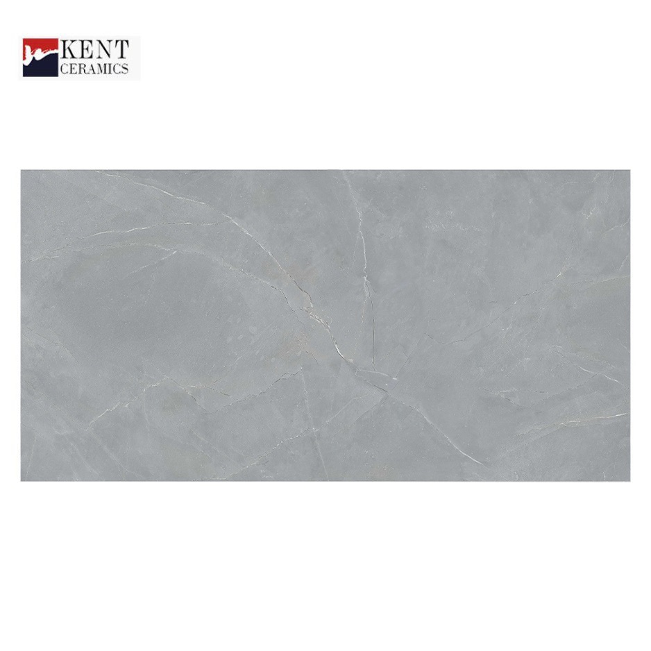 Dark Grey Marble Look Full Body Porcelain Tiles 600*1200mm