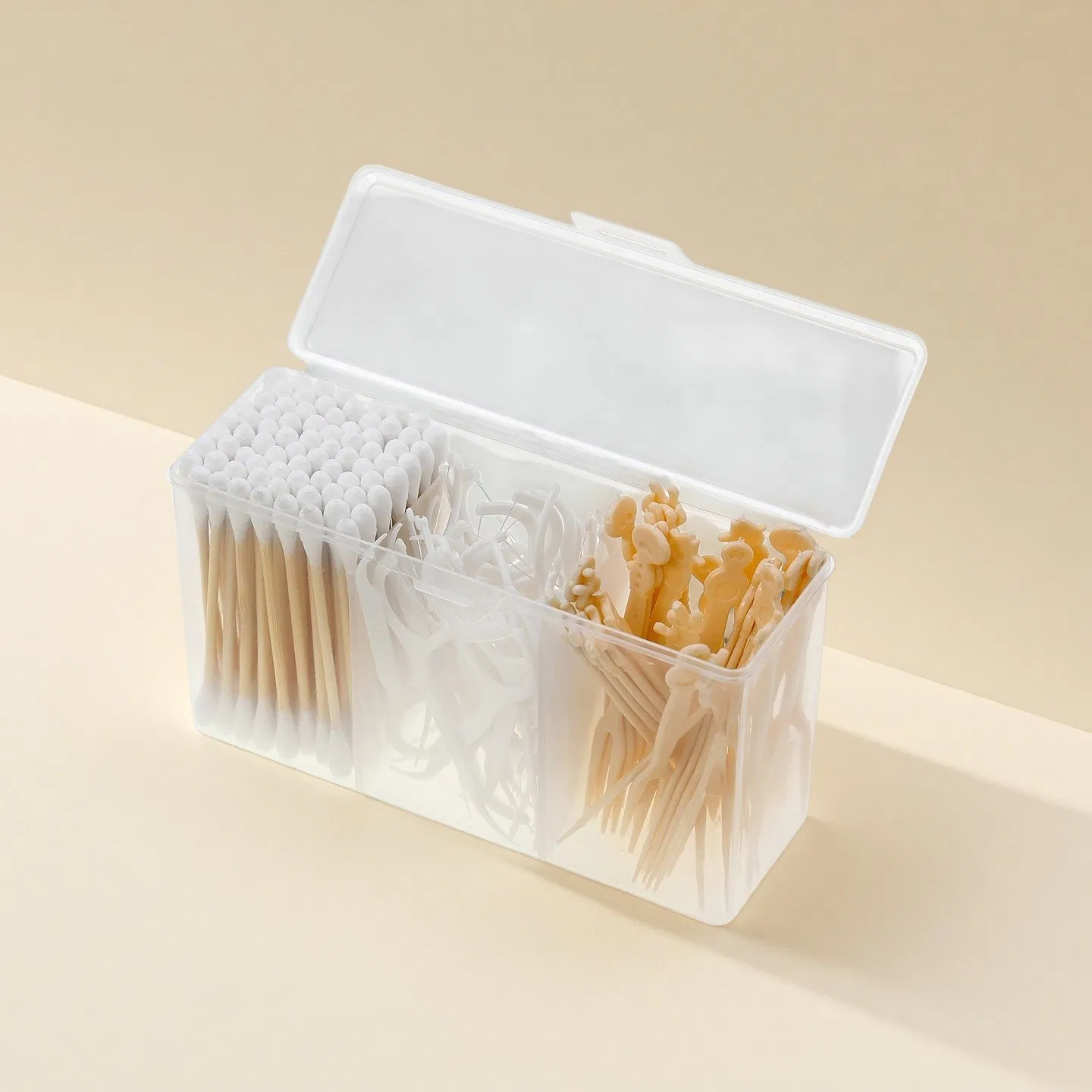 Hygienic Dental Floss Picks for Oral Cleaning