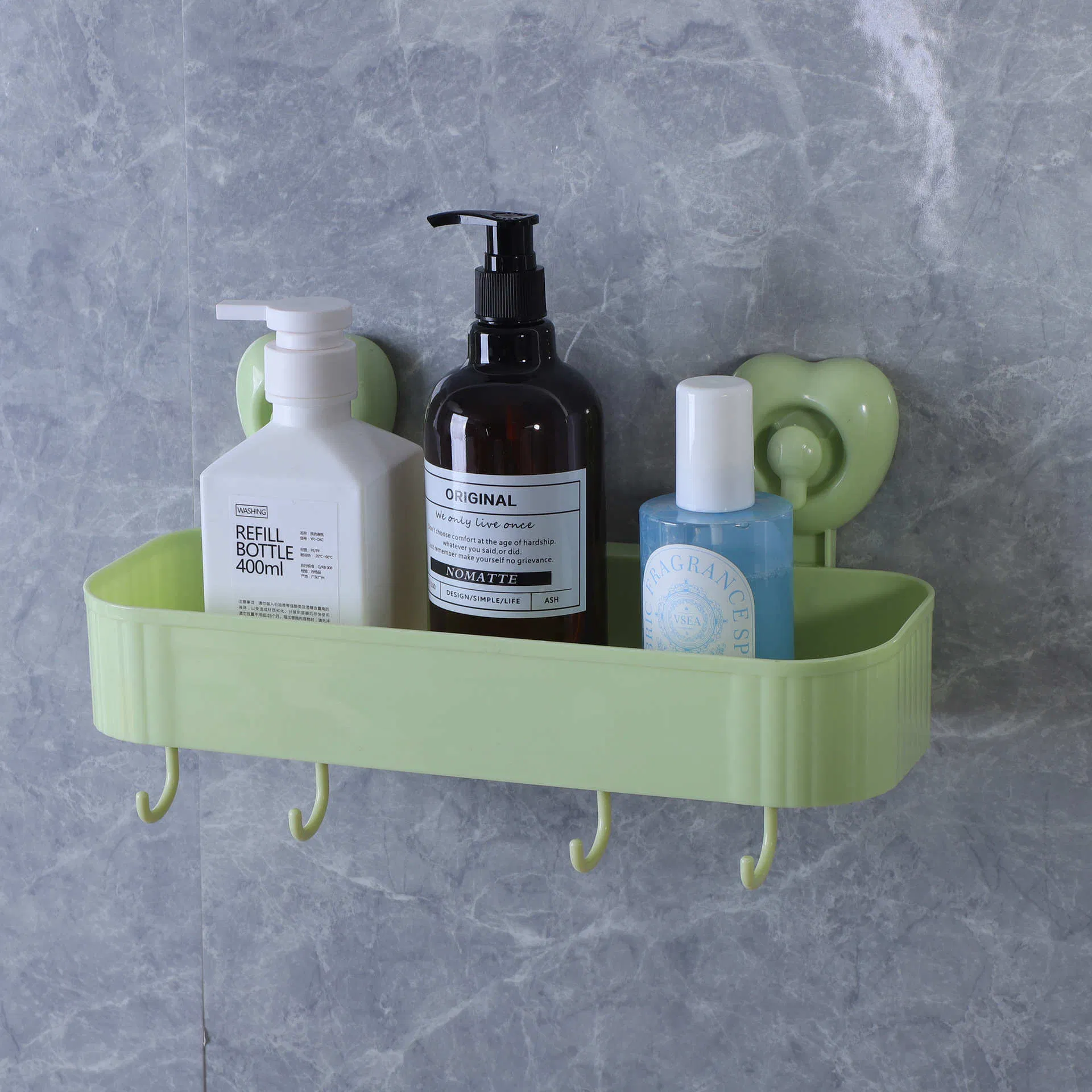 Multi Functional Wall Mounted Non Perforated Storage Rack