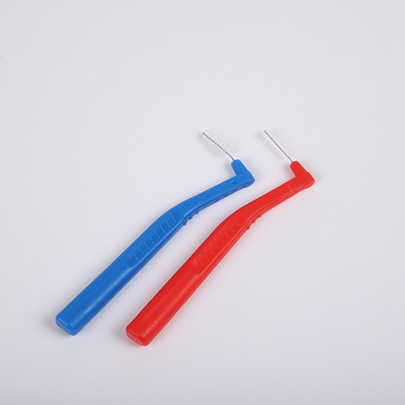 Lk-S31LK L Shape Steel Long Handle Interdental Brush Toothpick India Price