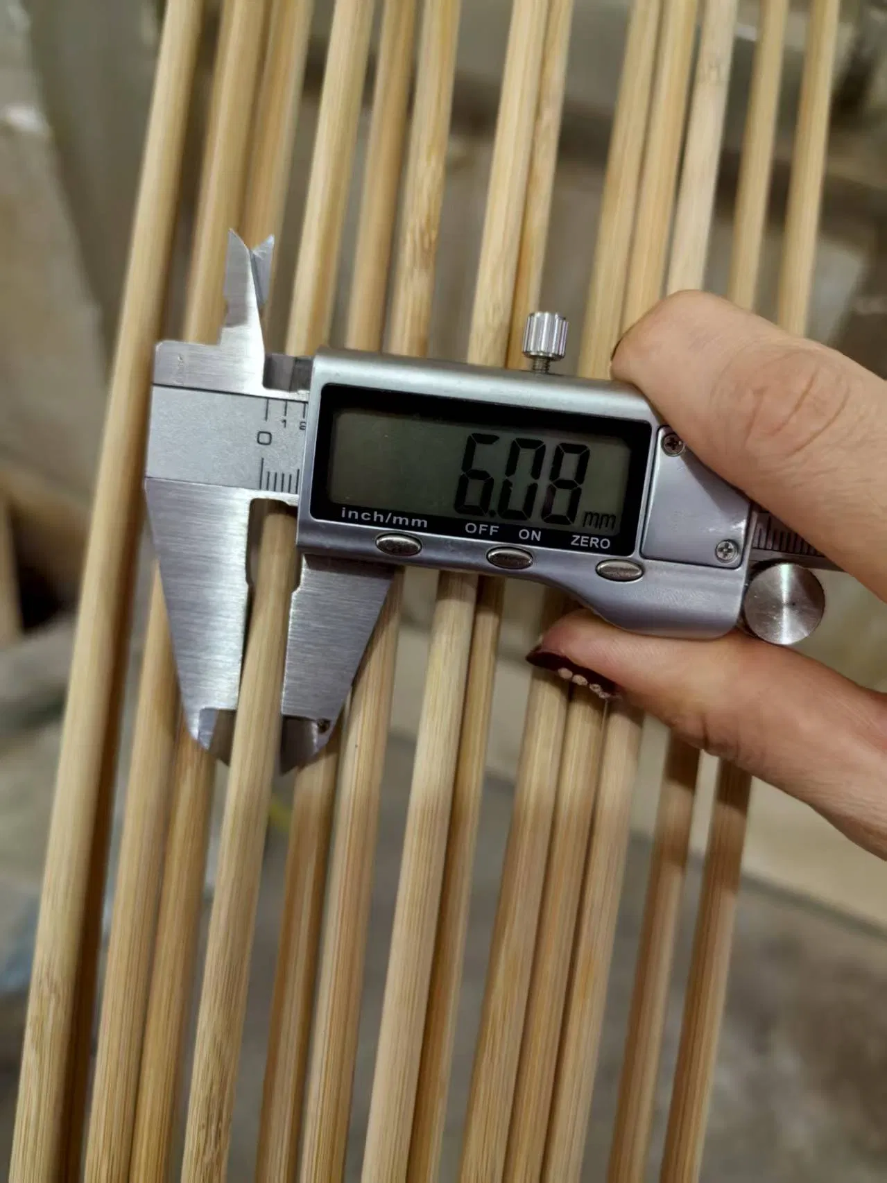 Bamboo Made Modern Creative Home DIY with Various Sizes of Round Sticks