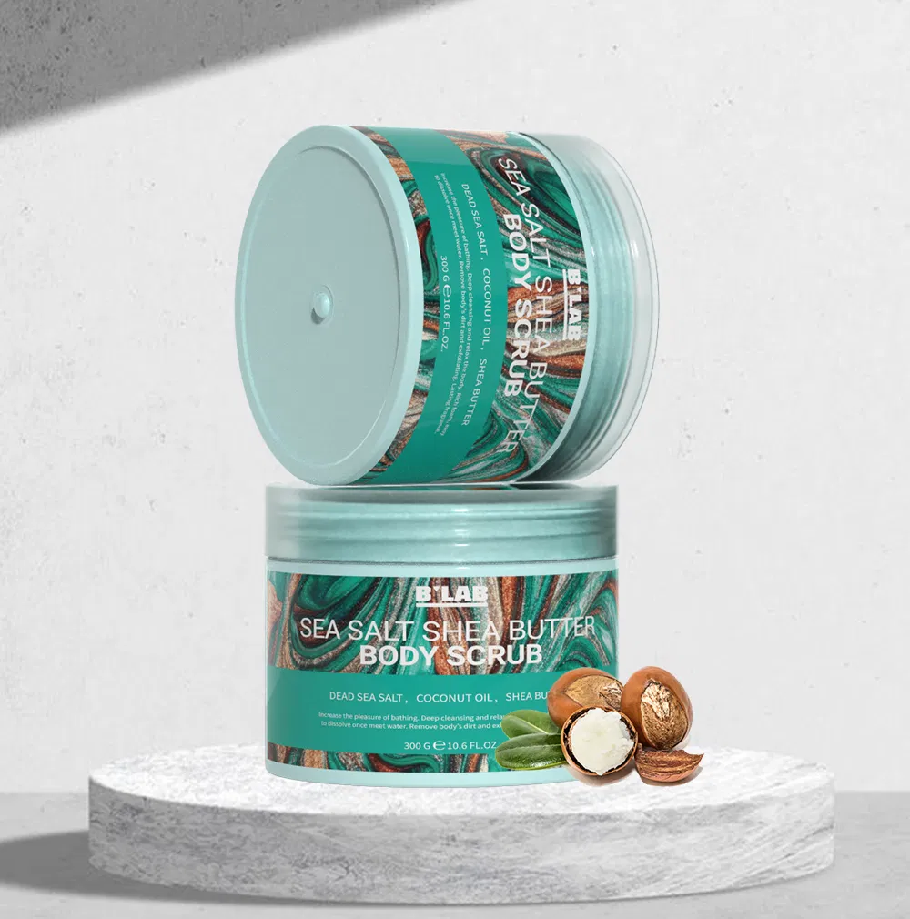 Wholesale Coconut Oil Exfoliating Body Scrub Organic Dead Sea Salt Scrub