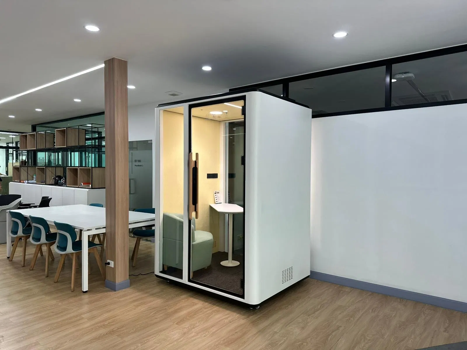 Factory Wholesale Silent Mobile Office Meeting Pods for 4 People