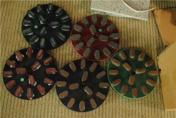 150mm Marble Wet Polishing Pad with Snail Lock