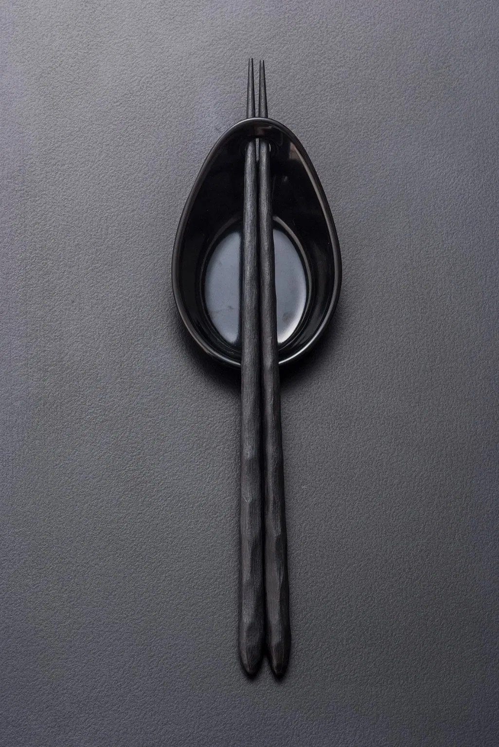 Hot Sales Japanese Style Alloy Plastic 23cm Black Chopsticks for Ramen Sushi