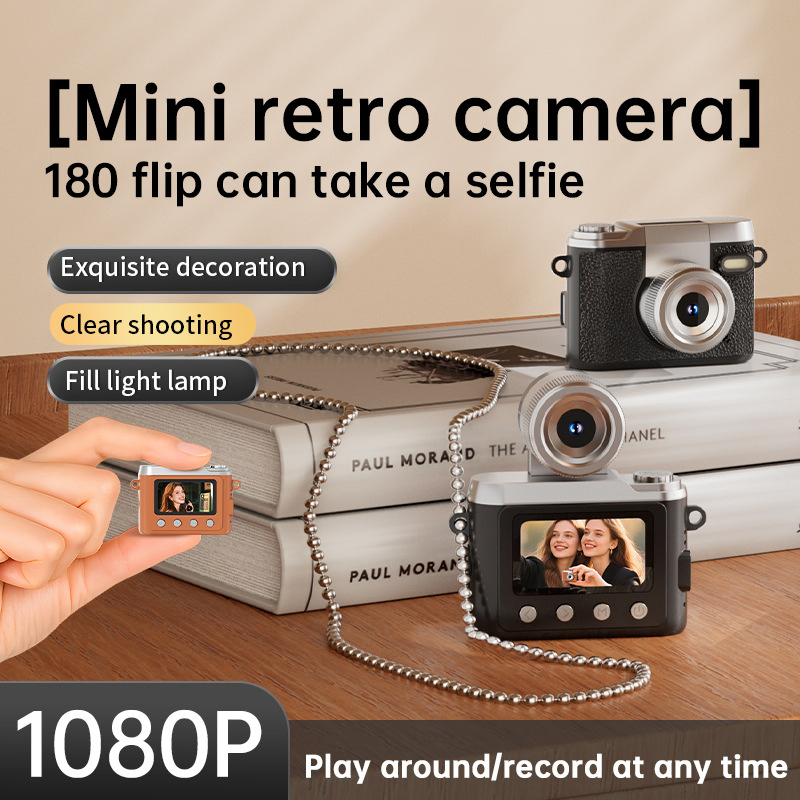 Mini Digital Camera Kids Gift CCD Camera Retro HD Selfie